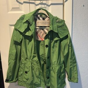 Burberry Green Utility Jacket